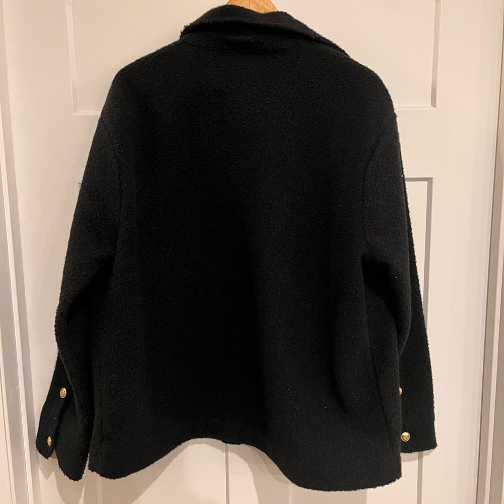J. Crew Bouclé shirt-jacket XL - Picture 6 of 7